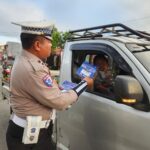 Wujud Kepedulian kepada Masyarakat, Satlantas Polres Tabalong Intensifkan Himbauan Keselamatan Berlalu Lintas